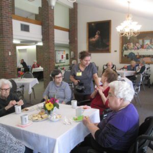 Spring bazaar at radiant care pleasant manor