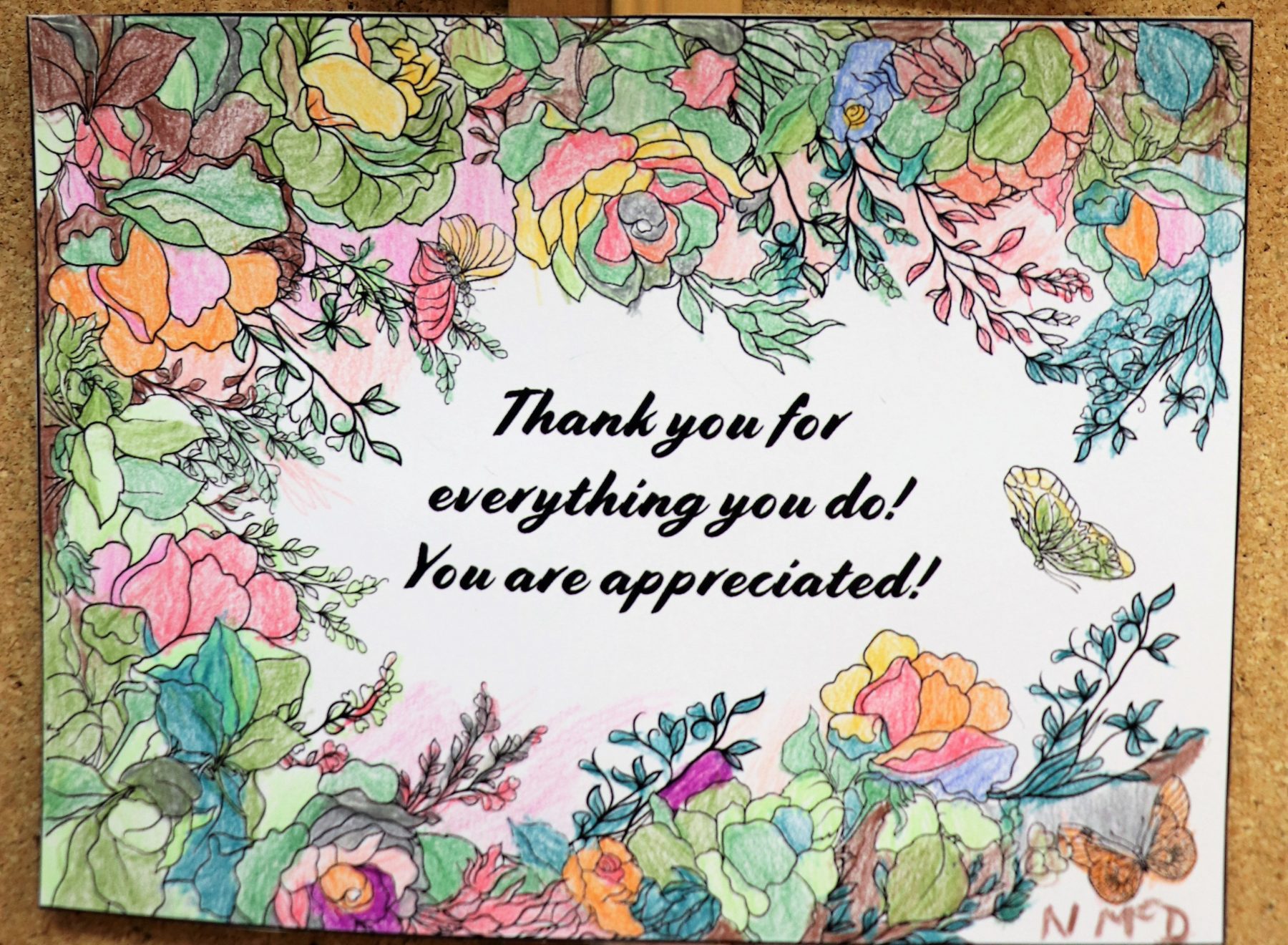 We appreciate you!