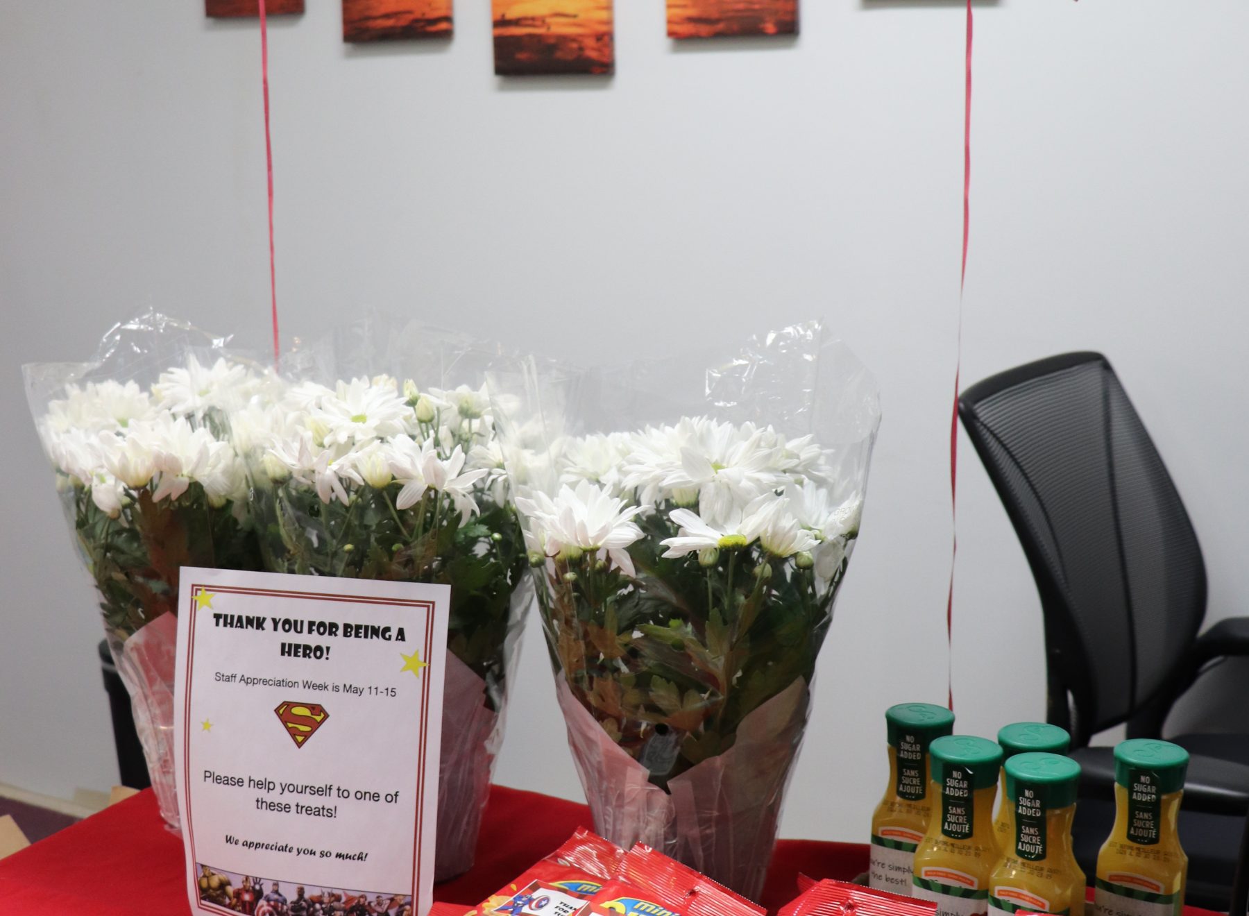 We appreciate you!